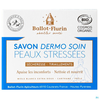 Ballot flurin savon dermo peaux stresses 100g
