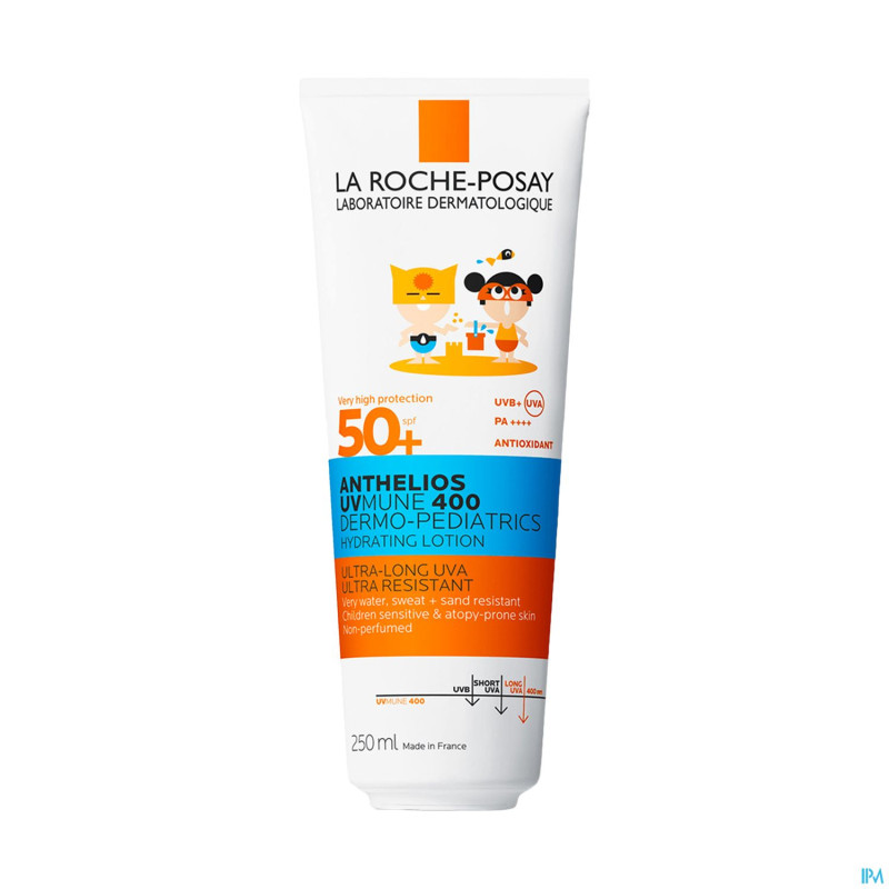 Lrp anthelios uvmune lait dermo-ped spf50+ 250ml