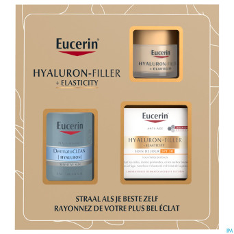 Eucerin coffret cadeau xmas hf+elasticity 3 prod.