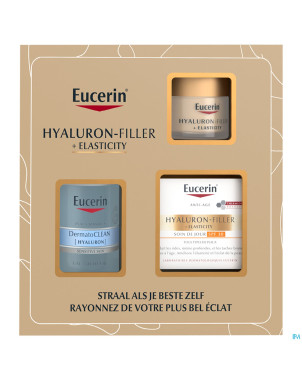 Eucerin coffret cadeau xmas hf+elasticity 3 prod.