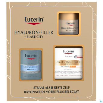 Eucerin coffret cadeau xmas hf+elasticity 3 prod.
