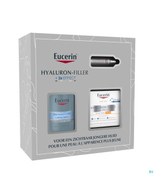 Eucerin coffret cadeau xmas hf + 3x effect 3 prod.