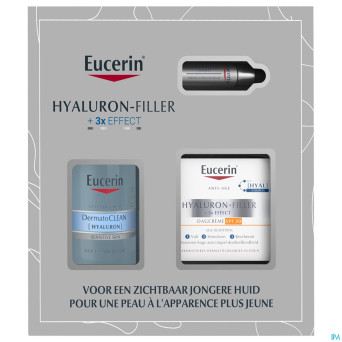 Eucerin coffret cadeau xmas hf + 3x effect 3 prod.
