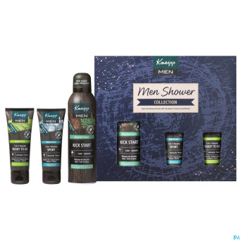 Kneipp coffret men shower collection 3 prod.