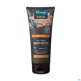 Kneipp gel douche men 2en1 warm woods 200ml