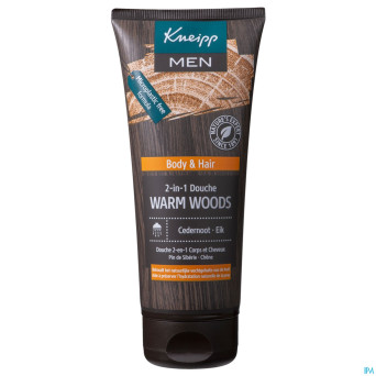 Kneipp gel douche men 2en1 warm woods 200ml