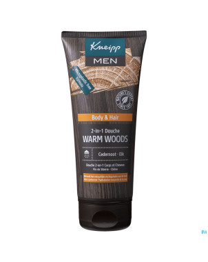 Kneipp gel douche men 2en1 warm woods 200ml