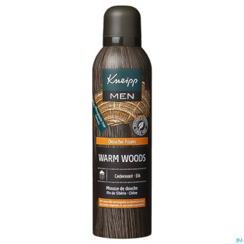 Kneipp mousse douche men warm woods 200ml