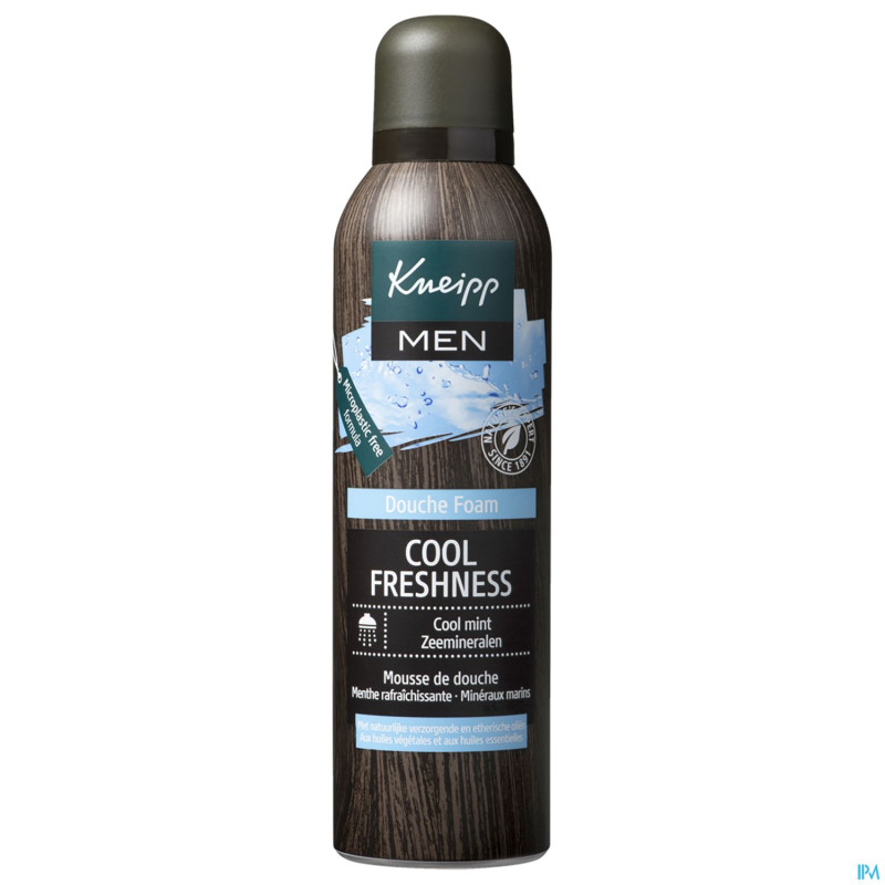 Kneipp mousse douche men cool freshness 200ml