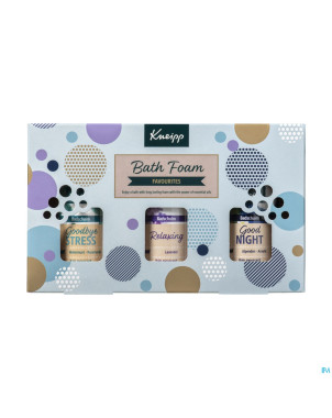 Kneipp coffret bain moussant favourites 3 prod.