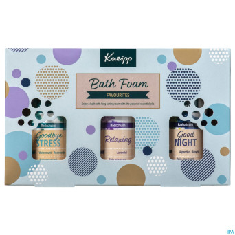 Kneipp coffret bain moussant favourites 3 prod.