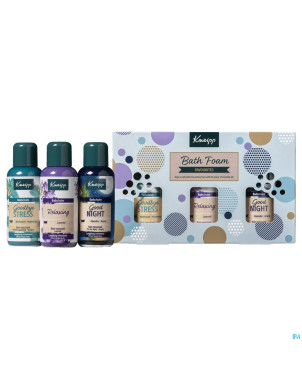 Kneipp coffret bain moussant favourites 3 prod.