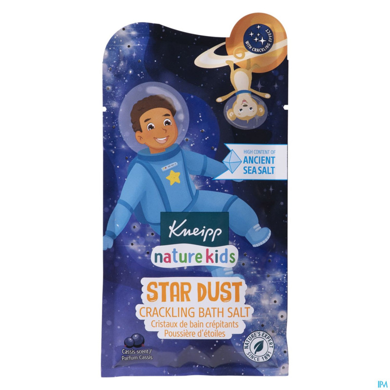 Kneipp cristaux bain kids poussiere etoiles 60g