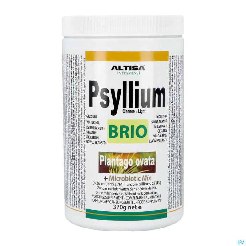 Altisa psyllium brio + microbiotica 370g