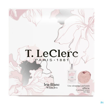 Tlc coffret parfum iris 50ml + ceramique