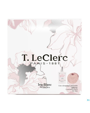 Tlc coffret parfum iris 50ml + ceramique