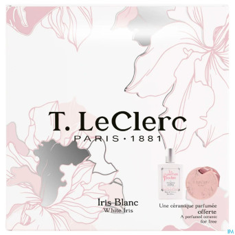 Tlc coffret parfum iris 50ml + ceramique