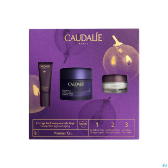 Caudalie coffret premier cru creme riche 3 prod.