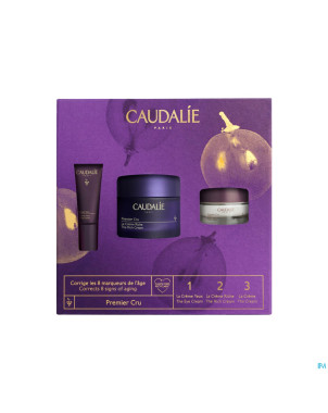 Caudalie coffret premier cru creme riche 3 prod.