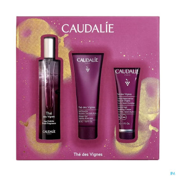 Caudalie coffret noel eau fraiche the 3 prod.