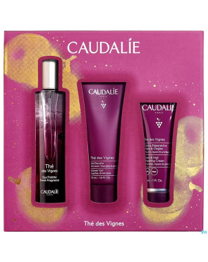 Caudalie coffret noel eau fraiche the 3 prod.