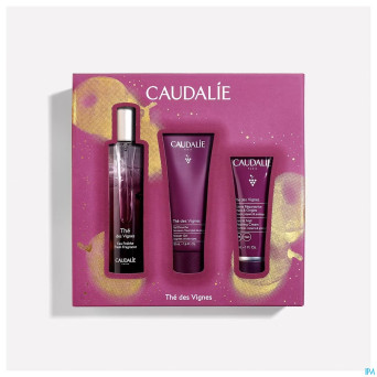 Caudalie coffret noel eau fraiche the 3 prod.