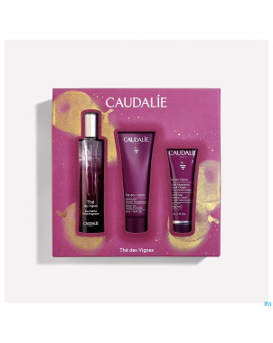 Caudalie coffret noel eau fraiche the 3 prod.