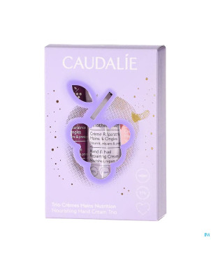 Caudalie coffret noel trio creme mains 3 prod.