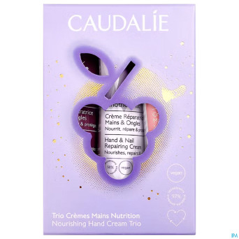 Caudalie coffret noel trio creme mains 3 prod.