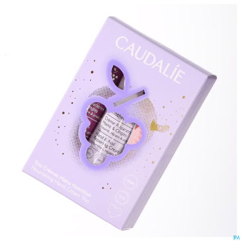 Caudalie coffret noel trio creme mains 3 prod.