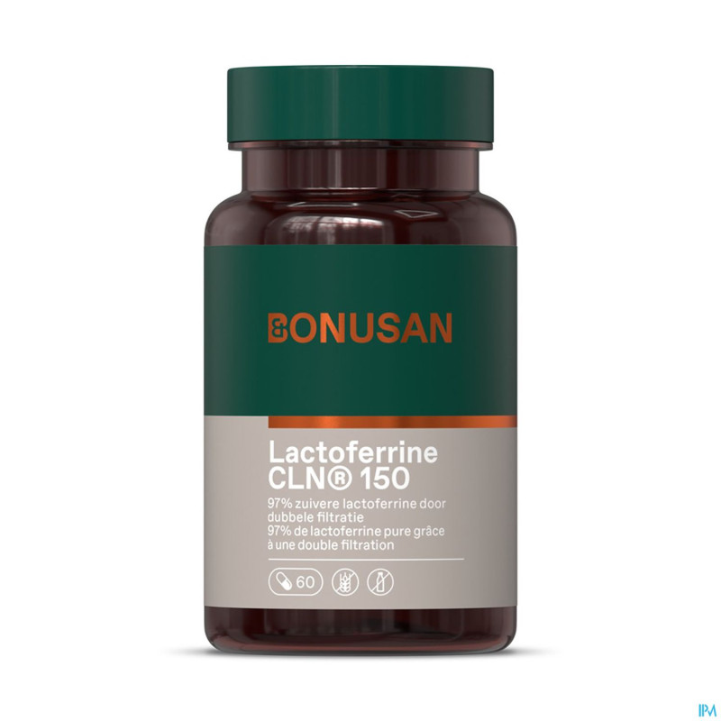 Lactoferrine cln 150mg caps 60 bonusan
