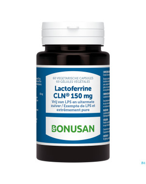 Lactoferrine cln 150mg caps 60 bonusan