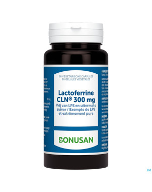 Lactoferrine cln 300mg caps 60 bonusan