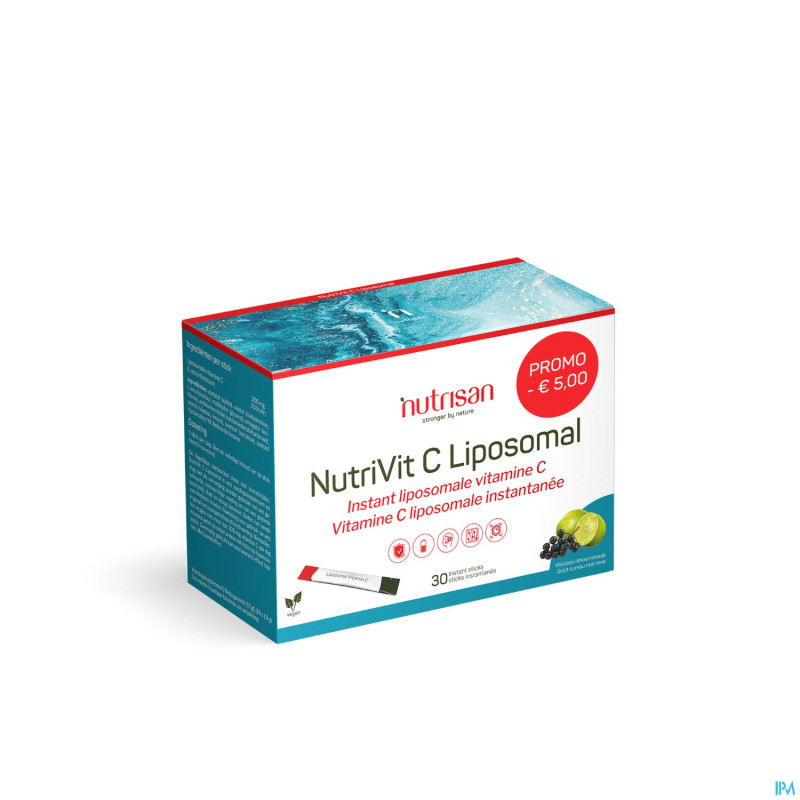 Nutrivit c liposomal instant sticks 30 nutrisan