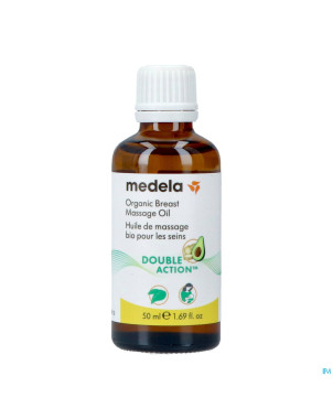 Medela huile massage seins bio 50ml