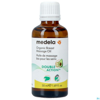 Medela huile massage seins bio 50ml