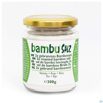 Sel bambou fin brule 2x 300g