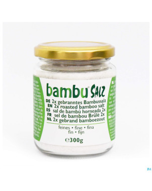 Sel bambou fin brule 2x 300g