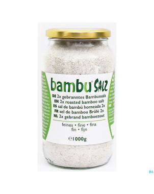 Sel bambou fin brule 2x 1kg