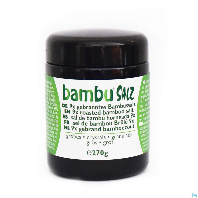 Sel bambou gros brule 9x 270g