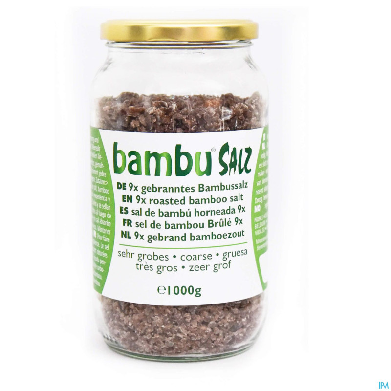 Sel bambou gros brule 9x 1kg