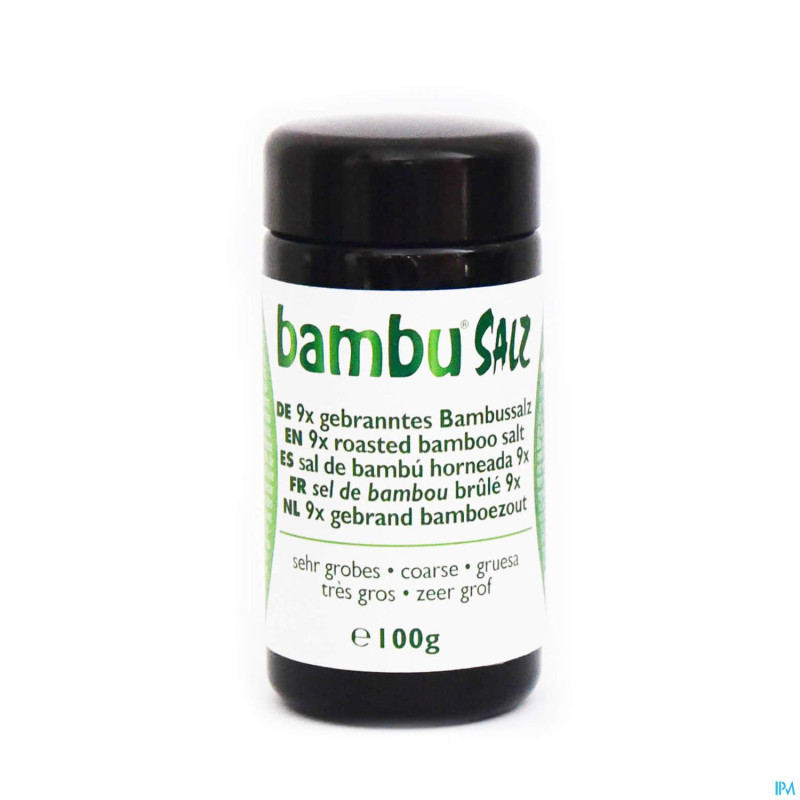 Sel bambou tres gros brule 9x 100g