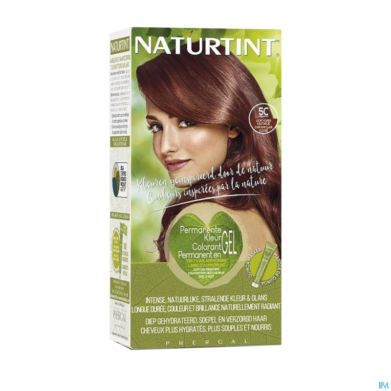 Naturtint colorant permanent gel 5c 170ml
