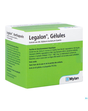 Legalon orifarm 140mg caps 60 pip