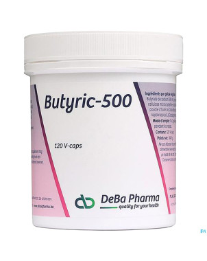 Butyric 500mg v-caps 120 deba