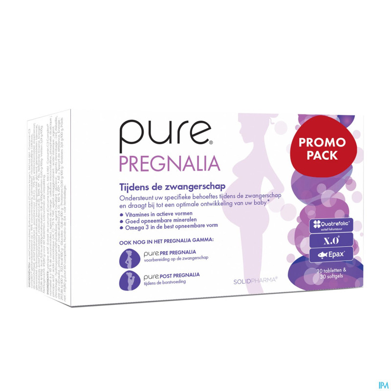 Pure pregnalia comp 3x30 + softcaps 30 promo