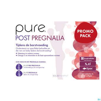 Pure post pregnalia comp 2x30 + softcaps 30 promo