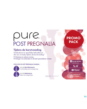 Pure post pregnalia comp 2x30 + softcaps 30 promo