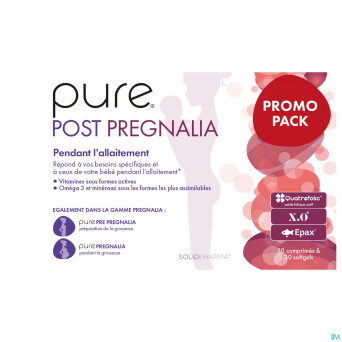 Pure post pregnalia comp 2x30 + softcaps 30 promo