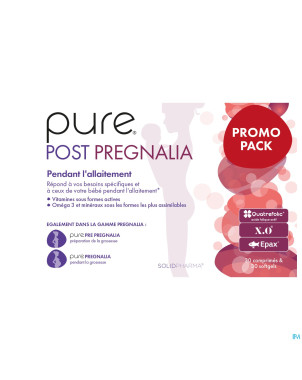 Pure post pregnalia comp 2x30 + softcaps 30 promo